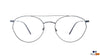 Martin Snow MS A10409 Gun Metal Aviator Medium Full Rim Eyeglasses