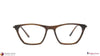 Stark Wood SW A10299 Brown Rectangle Full Rim Eyeglasses