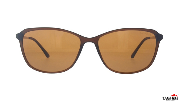 TAG Hills TG S 10403 008 TG-S-10403 Brown Medium Cat Eye Full Rim UV Polarised Sunglasses
